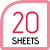 sheets in sales unit